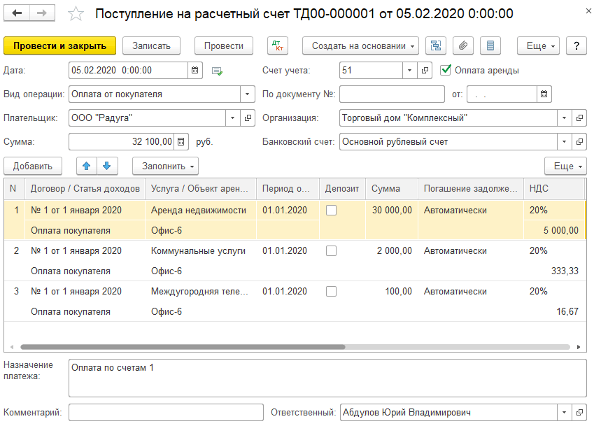 Отчетные документы при аренде квартир посуточно