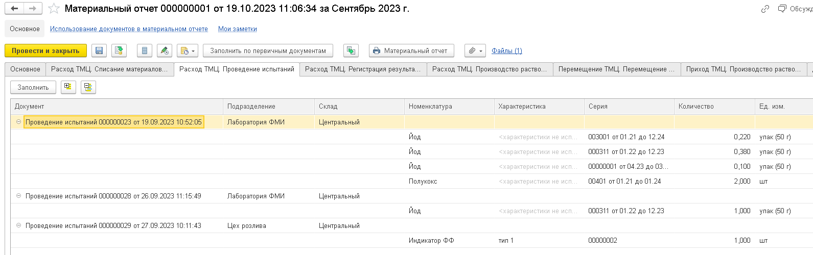 3.6. Документы подсистемы Затраты :: 1С:Предприятие 8. Конфигурация «LIMS  Управление лабораторией предприятия КОРП». Руководство пользователя