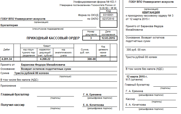 Платежное поручение исходящее в 1с. Кто является подотчетным лицом для организации.