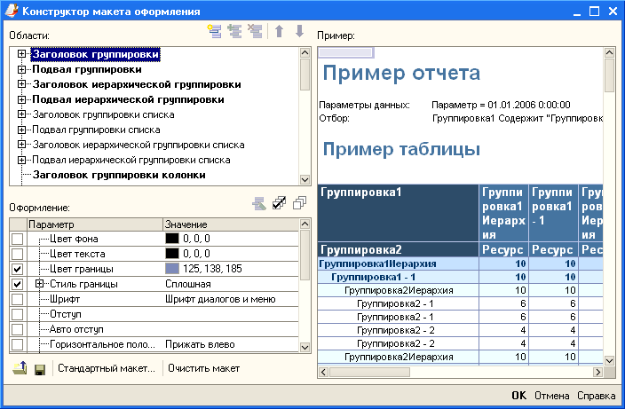 Скд макет таблицы. Оформление макета в 1с. СКД расположение колонок группировок. Макет оформления компоновки данных 1с. Группировка списка дисков.